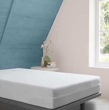Tural - Extra elastic and durable mattress cover with zipper. Set of 2 single sizes 90 x 200 cm