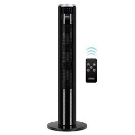 Турбовентилятор VonHaus 87 см: тихий, з пультом, для будь-якої кімнати. 2 швидкості, 2 роки гарантії, чорний