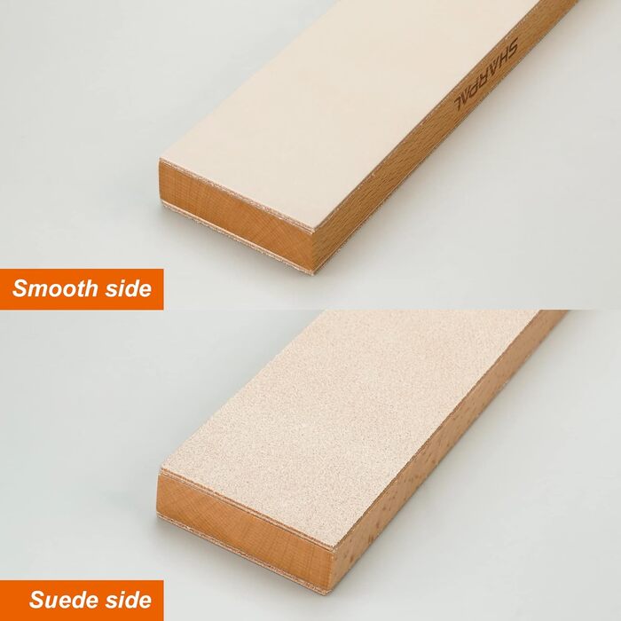 Набір для шліфування ножів SHARPAL 205H: шкіряний ремінь, паста та кутовий упор