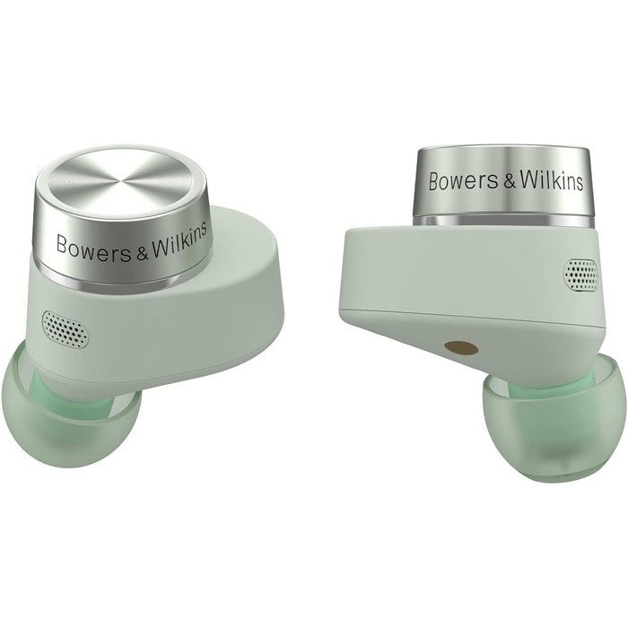 Навушники Bowers & Wilkins Pi5 S2 Sage Green: бездротові, з активним шумозаглушенням (ANC), Bluetooth, aptX, мікрофон