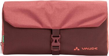 Kulturtasche VAUDE WegaWrap: Косметичка з дзеркалом, тримачем для зубної щітки та гачком для підвішування, водонепроникна (Dark Cherry)
