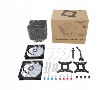 Кулер для процесора Thermalright Phantom Spirit SE ARGB 2x120мм 4pin PWM
