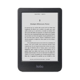 Kobo Clara BW: eReader з 6-дюймовим сенсорним екраном, ComfortLight PRO, підтримка аудіокниг, водонепроникність, 16 ГБ, чорний