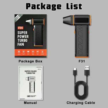 Електричний пилосос для пилу з акумулятором, 130000 об/хв, безщітковий двигун, комплект для чищення ноутбука, авто, дивана, офісної техніки