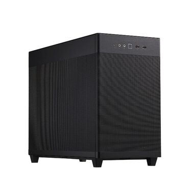 Корпус ASUS Prime AP201 MicroATX чорного кольору (33 літри, підтримка 280/360 мм кулерів, відеокарти до 338 мм, стандартний ATX блок живлення)