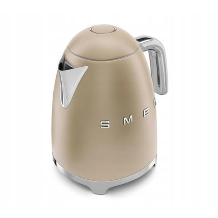 Електричний чайник Smeg KLF03CHMEU, 2400 Вт, 1,7 л, жовтий/золотий