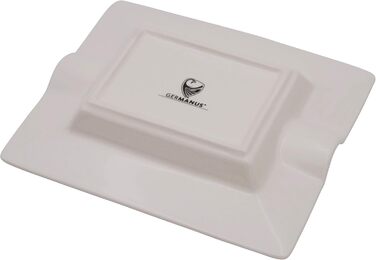 Попільничка для сигарет Germanus з натурального порцеляни, стиль Мавританський