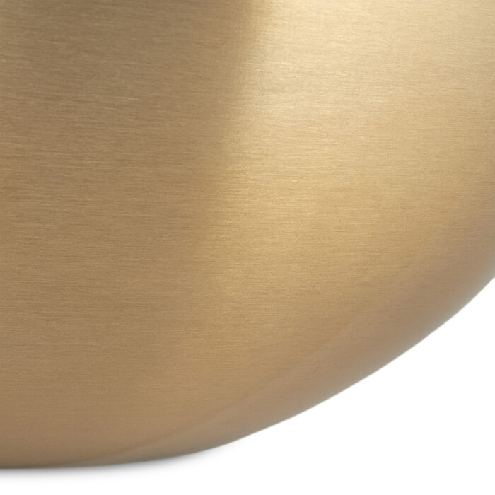 Relaxdays Stainless Steel Salad Bowl, Ø 25 cm
