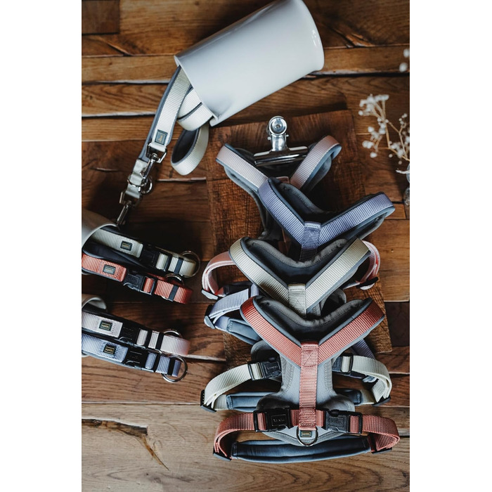 Нашийник для собак HUNTER Neopren Vario Plus, нейлон, неопрен, регульований, з поглинанням ударів, комфортний, розмір L/2,5