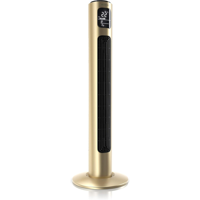 Турбовентилятор Brandson з пультом керування, 96 см, 45W, 3 швидкості, блакитний