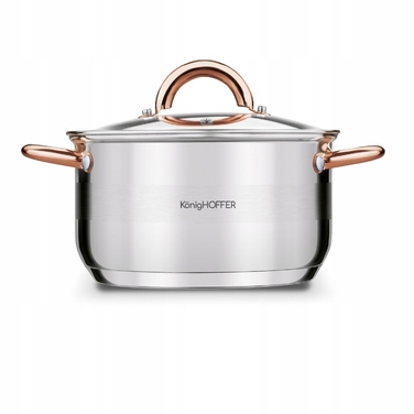 Традиційна каструля Konighoffer Faro Copper, 3,4 л