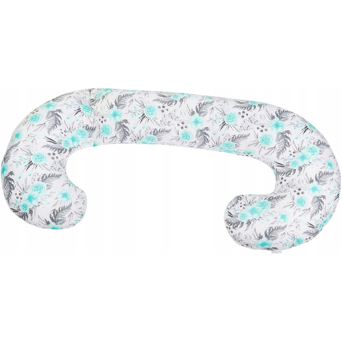 Подушка для сну Babymam, біла, силіконові кульки, 3в1