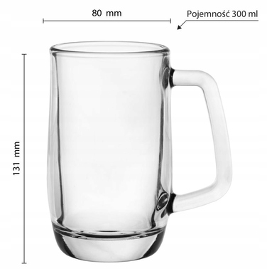 Бокали для пива Glasmark 300 мл, 6 шт.