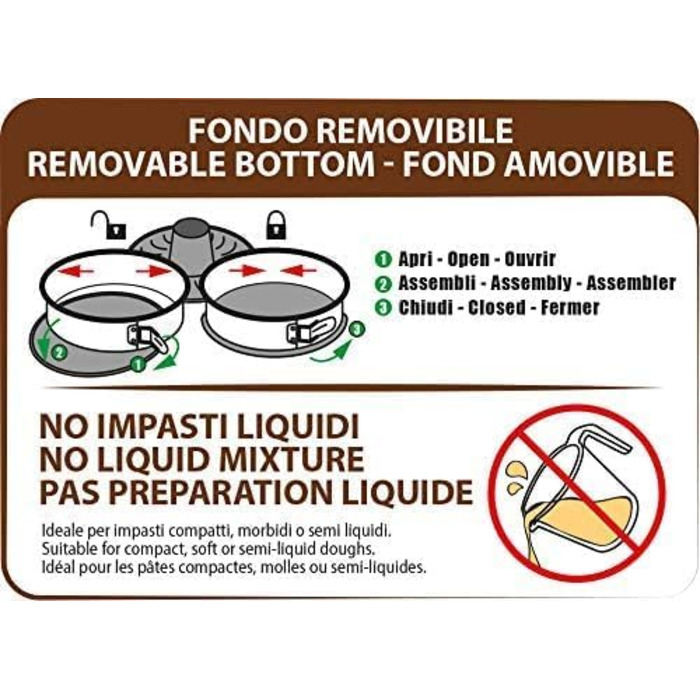 Форма для випічки 26 см Boden, сталева з подвійним антипригарним покриттям, чорна