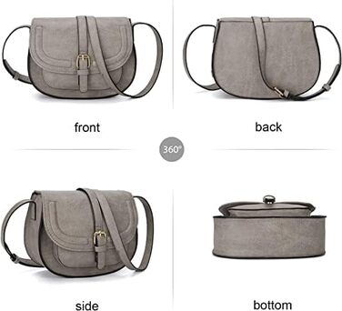 Сумка жіноча AFKOMST через плече з PU шкіри, маленька, регульований знімний ремінець - легка та стильна