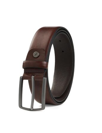 Чоловічий ремінь FENIX NEW YORK Toffee Brown (100 см), ширина 35 мм, екологічний матеріал, регульований розмір, гіпоалергенна пряжка, для костюмів та джинсів