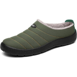 Тапочки халатні зимові Mishansha для чоловіків та жінок, теплі, з плюшевою підкладкою, розмір 35-47, колір зелений, 41 EU
