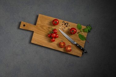 Набір ножів Nirosta Trinity (6 шт) з нержавіючої сталі, професійна якість, для овочів, фруктів та іншого, ручне заточування, важка ручка з захистом пальців