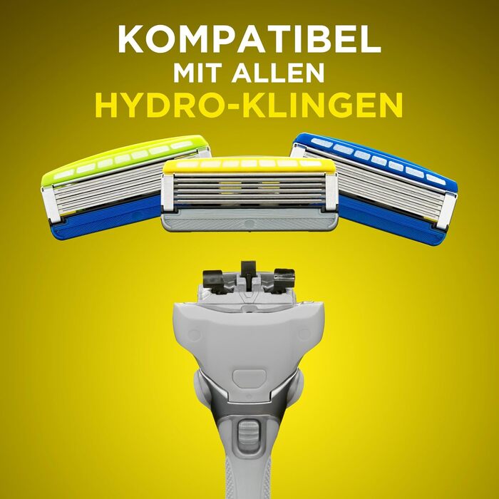 Бритва для чоловіків Wilkinson Sword Hydro 5 Ultimate: бритвенна система з 5 змінними касетами, зволожуючим гелем та технологією амортизації