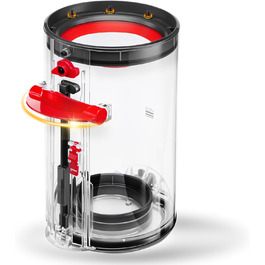 Покращений пилозбірник для пилососів Dyson V11, V15, Zubehör (SV14, SV15, SV17, SV22, SV28) з фільтром. Замінні частини, номер деталі 970050-01/965443-01. Комплект: пилозбірник + фільтр