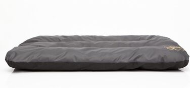 Матрац для собак, лежанка для собак великих, середніх та малих порід - водонепроникне собаче ліжко, м'яке лежання з піни, для вулиці та міцне собаче ліжко - 90x60x8 см (R2(100 x 70 см), сірий)