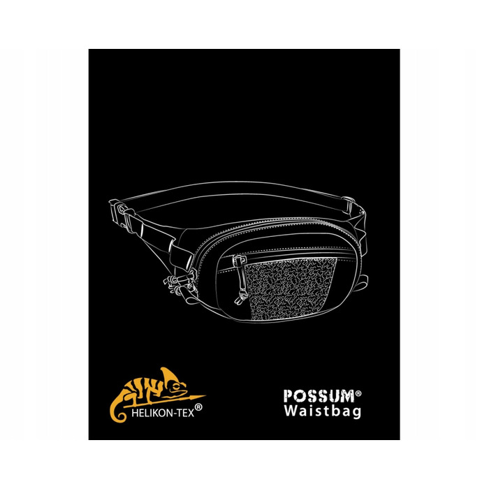 Поясна сумка Helikon-Tex POSSUM Cordura, колір Shadow Grey
