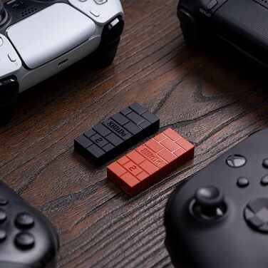 Бездротовий Bluetooth адаптер 8BitDo USB Wireless Adapter 2 для Windows 10, Switch, Android, Raspberry Pi, PS4/PS5, Xbox Series