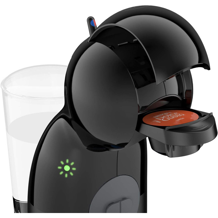 Кавомашина NESCAFÉ Dolce Gusto Piccolo XS by KRUPS, 15 бар, 0.8л резервуар, антрацит, KP1A3B