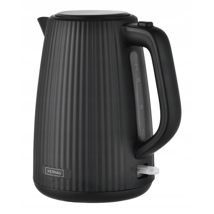 Електричний чайник Kernau BKSK 181 BK, 2200 Вт, 1,7 л, чорний