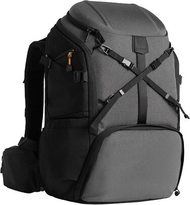 Рюкзак для камери Tarion HX-XL, 2-в-1, чорний, сірий, водонепроникний, з відділенням для ноутбука 15,6 дюймів