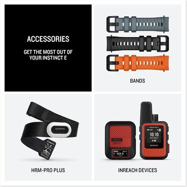 Розумний годинник Garmin Instinct E 40 мм – GPS, Multisport, 60+ спортивні додатки, до 14 днів роботи від акумулятора, Electric Lime/Twilight