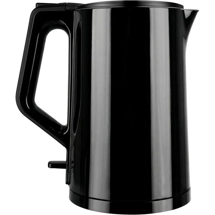 Електричний чайник Aeco AQA NEO з нержавіючої сталі, 1.7 л, 2150 Вт, без BPA, фільтр від накипу, бездротовий, CoolTouch, шампань сріблястий