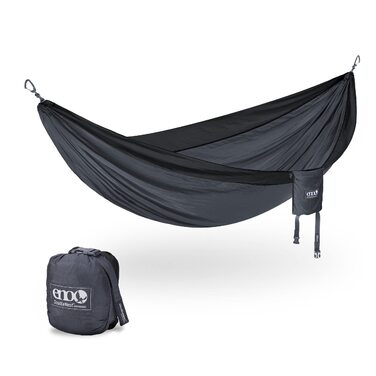 Гамак Eno DN011 Unisex Meeresschaum/Сірий (Вугільно-Чорний) - Подвійний, для відпочинку на природі