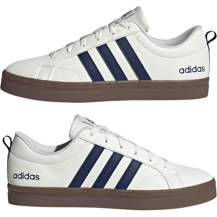 Кросівки Adidas VS Pace 2.0 для чоловіків з шкіри (HP6006) - Off White, Dark Blue, Gold Met (41 1/3 EU)