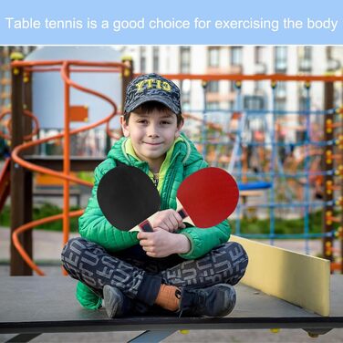 Преміум набір пінг-понгу: 2 ракетки, 3 м'ячі, сумка. Підходить для початківців, досвідчених гравців та сімейного дозвілля