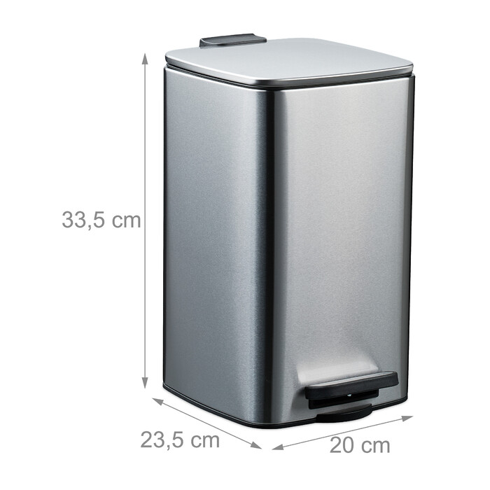 Relaxdays Square Cosmetic Container 8 Liters