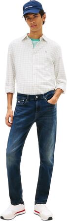 Джинси чоловічі Tommy Jeans Austin Slim Tapered Stretch (30W/30L, Denim Dark) - оригінал