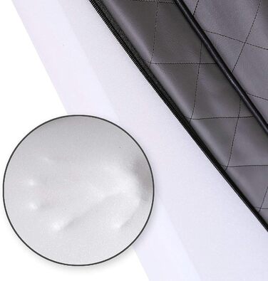 Ортопедичний килимок для собак Lionto з Memory Foam, 80x55 см, сірий. Знімний чохол, антиковзаюча підкладка.