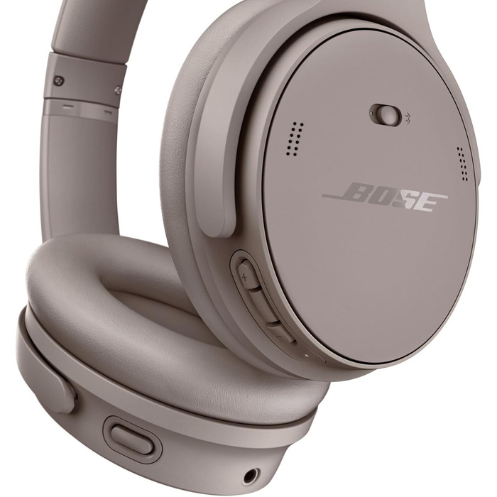 Навушники Bose QuietComfort бездротові з мікрофоном та шумозаглушенням, Bluetooth, Over-Ear, до 24 годин роботи від акумулятора, пісочний колір - Limited Edition