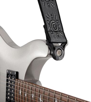 Набір струн D'Addario Auto Lock Vintage Planet Waves, Екшн Зелений/Синій (срібний, 6.35 см)