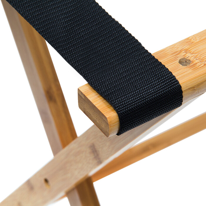 Relaxdays Bamboo Luggage Rack