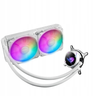 Рідинне охолодження процесора ASUS ROG STRIX LC II 240 ARGB White Edition