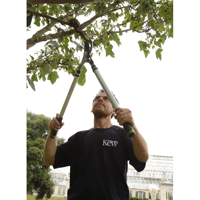 Секатор Spear & Jackson 8071KEW Kew Gardens телескопічний, двокомпонентний, байпасний для обрізки гілок