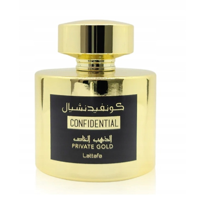 Жіноча парфумована вода Lattafa Confidential Private Gold, 100 мл, спрей