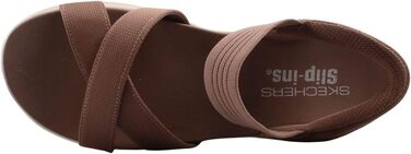Сандалі жіночі Skechers Ultra Flex 3.0 Never Netter Slip-ins (41 EU, Бежеві)