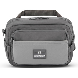 Гермопоясна сумка Johnny Urban Travis Beige - для подорожей, активного відпочинку, з регульованим ремінцем