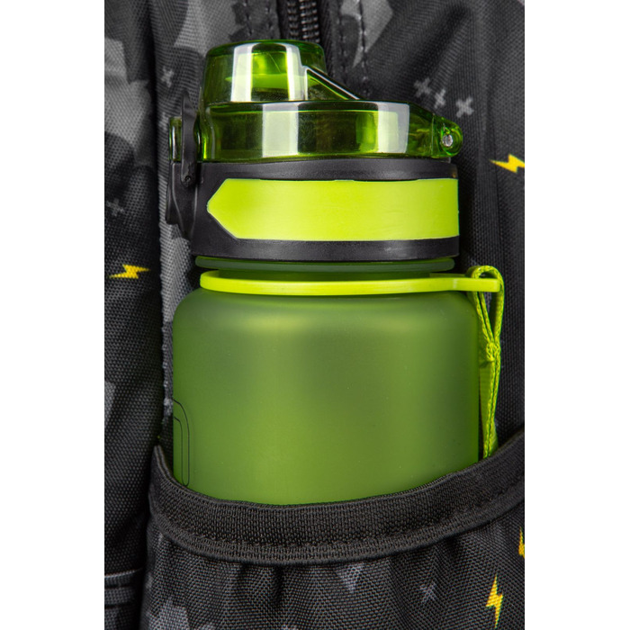 Багатовідсінковий шкільний рюкзак CoolPack, чорний, 21 л
