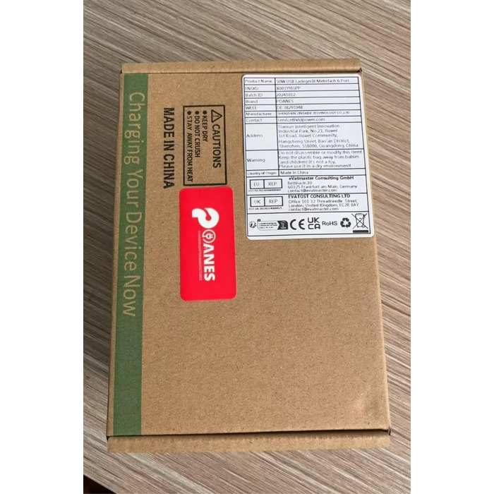 Зарядний пристрій USB мережевий 6 портів 25W/50W для iPhone, Samsung, LG, Huawei та інших (Чорний/Сірий)