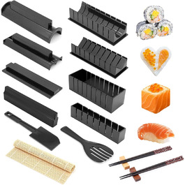 Набір для приготування суші: 8 форм + інструменти для дому, DIY
