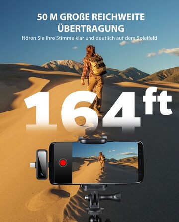 Беспроводной петличный микрофон Bayanbulu для iPhone, iPad, Android, TikTok, YouTube, Vlog. 2 шт. Черный. Шумоподавление, Plug-and-Play
